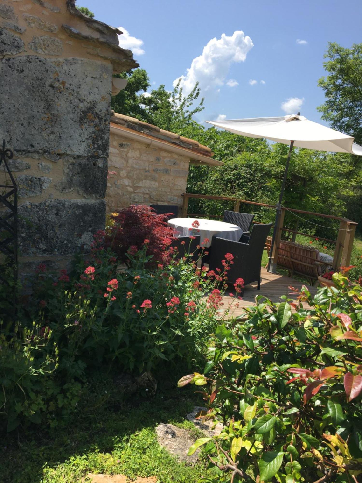 Les Gites Perard Caylus Exteriör bild